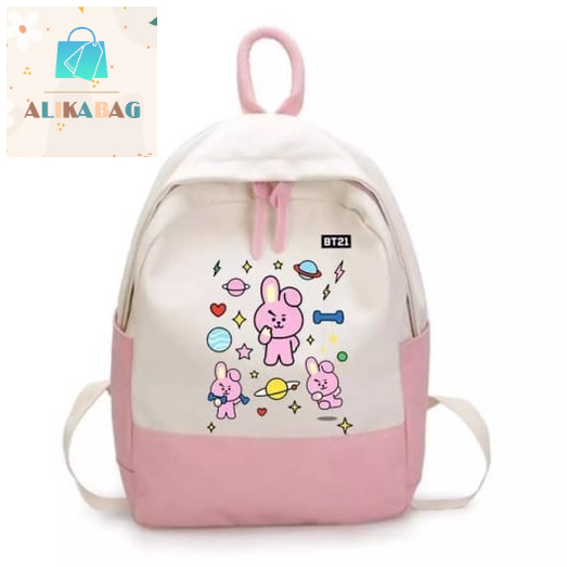 ALIKA BAG - Tas Ransel Wanita School Backpack Cute