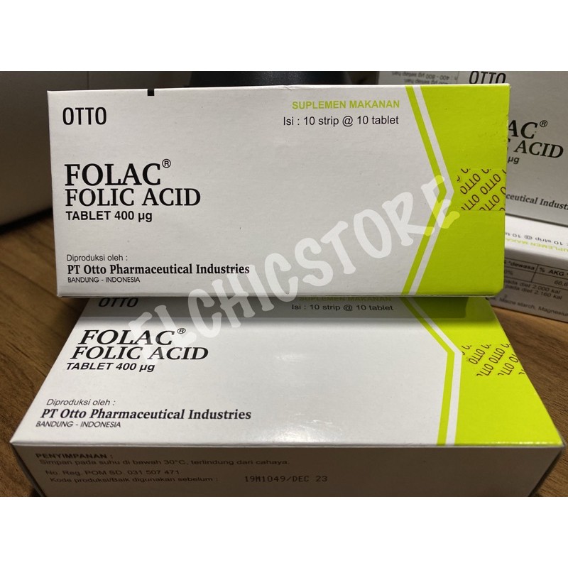 FOLAC FOLIC ACID 400mg
