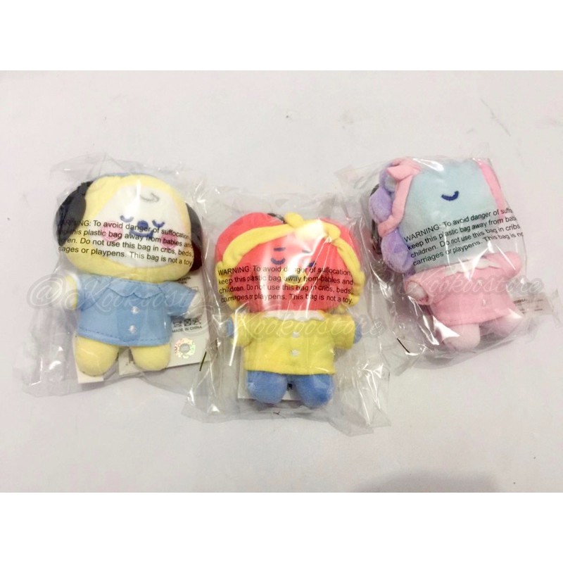 READY OFFICIAL BT21 A Dream of Baby Bag Charm Doll Keyring