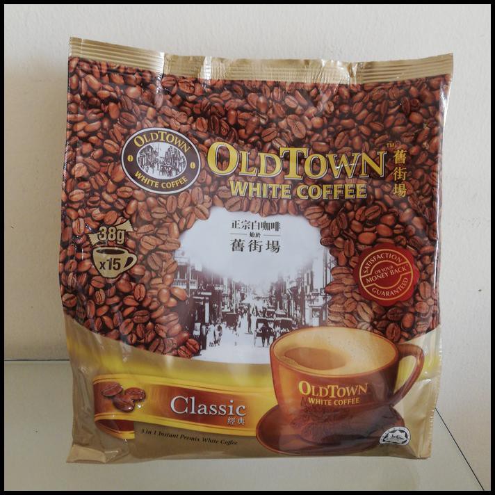 

Old Town White Coffee 3 In 1 Classic 15 Sachet X 40 G Kopi Malaysia
