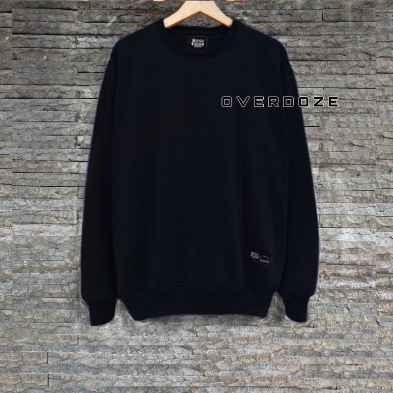 Sweater Crewneck Sweatshirt Polos Cowok Cewek Pria Wanita Terlaris