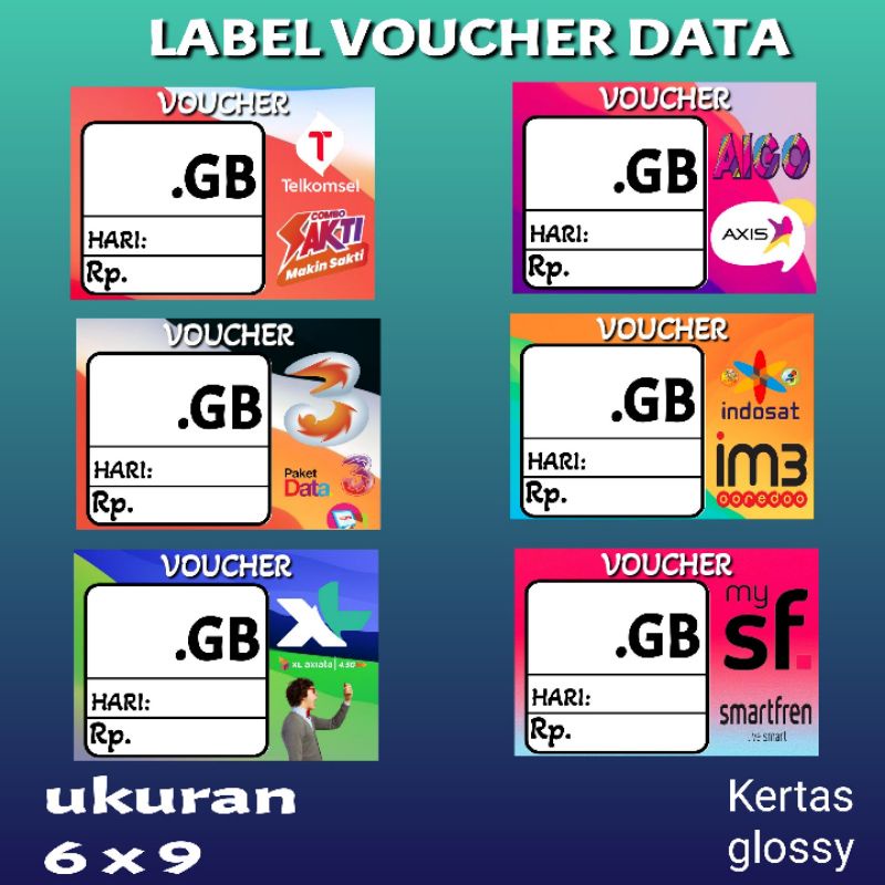 

LABEL VOUCHER DISPLAY PAJANGAN KONTER DAN PHONCEL E8F