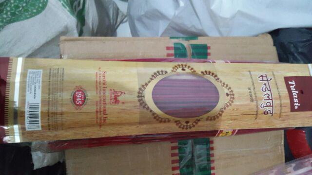 Hio / Dupa India Wangi Aromaterapi Tulasi Long Stick Isi 50 Batang