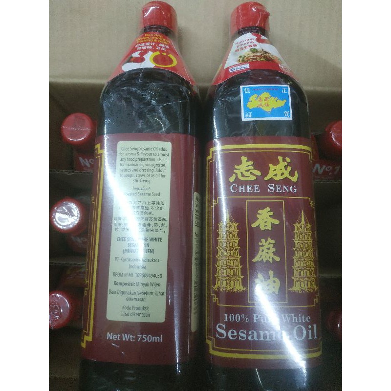 

minyak wijen Chee Seng 750ml