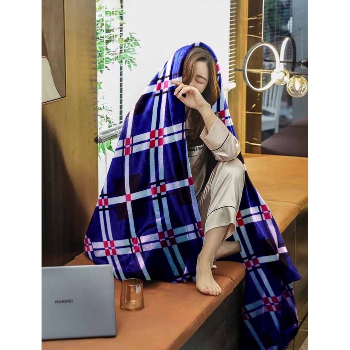 PAKET HEMAT SELIMUT FLANEL 4PCS SELIMUT TRAVELING