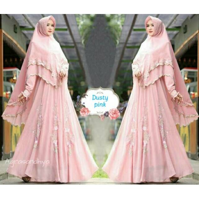 Baju butik arbella syari cerutty gamis fashion hijab busana muslim pesta xl arabella murah tk