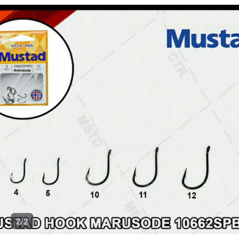 kail pancing mustad marusode 1054 harga per 1 bungkus