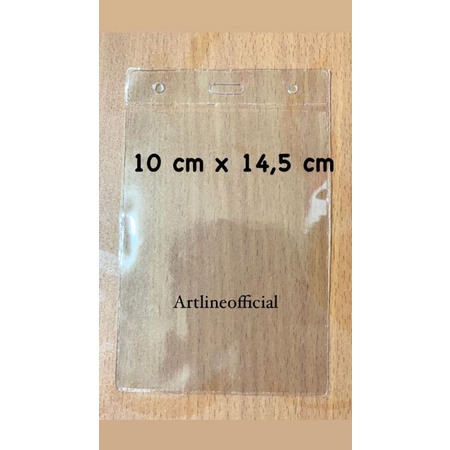 

Kantong Plastik Mika Cover Nametag Panitia / ID CARD Uk. 10 x 14,5 cm isi 1 pack (100 pcs)