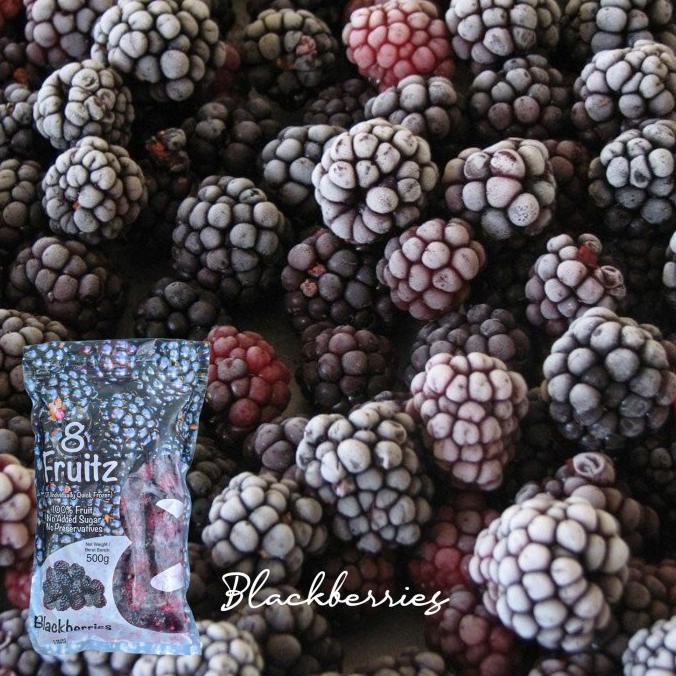 

Frozen IQF Blackberry / Blackberry Beku 500 Gr