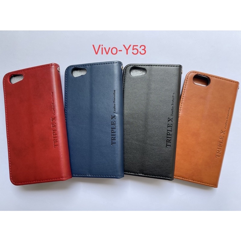 leather Wallet Flip New Vivo Y53