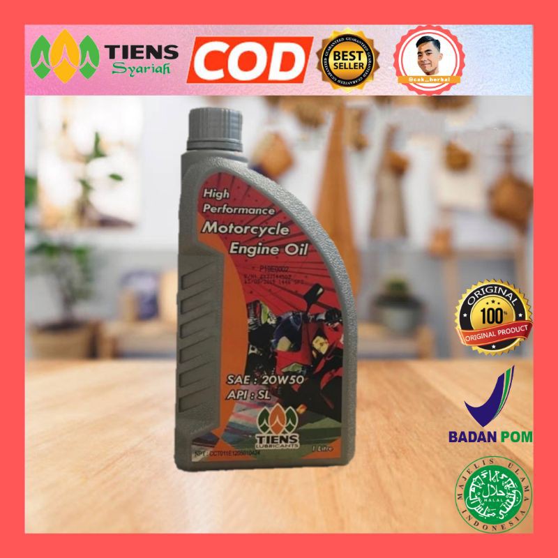 Tiens Oli Motorcycle Super Pelumas Mesin