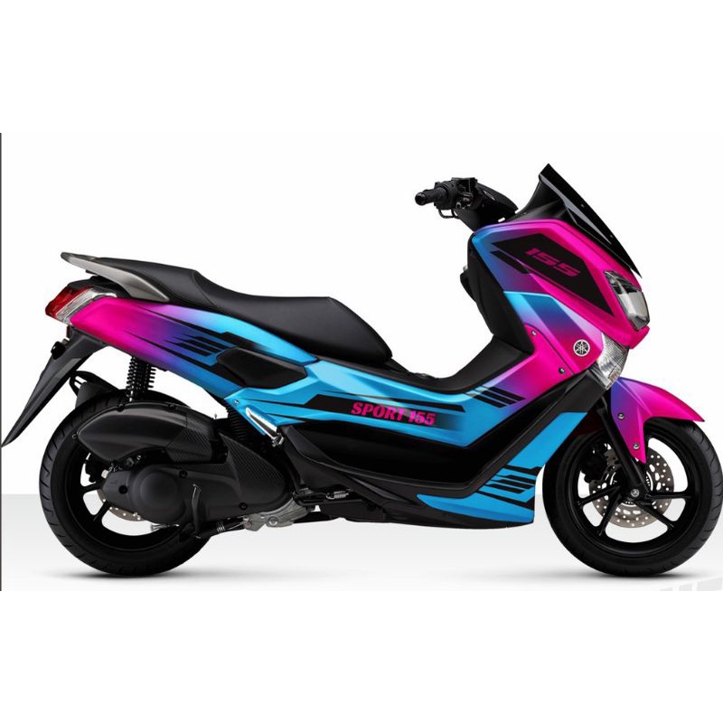 STICKER DECAL VARIASI MOTOR YAMAHA NMAX
