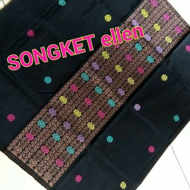 Kain songket tenun silungkang