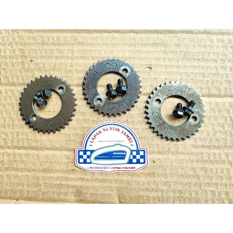 Gigi Sentrik Atas Gir Timing Atas TIGER REVO TIGER 2000 MEGAPRO GL NEOTECH Original Copotan