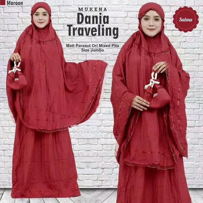 Ori&Terjamin Loufie Collection - Mukena Parasut Dewasa Tebal - Mukenah Traveling
