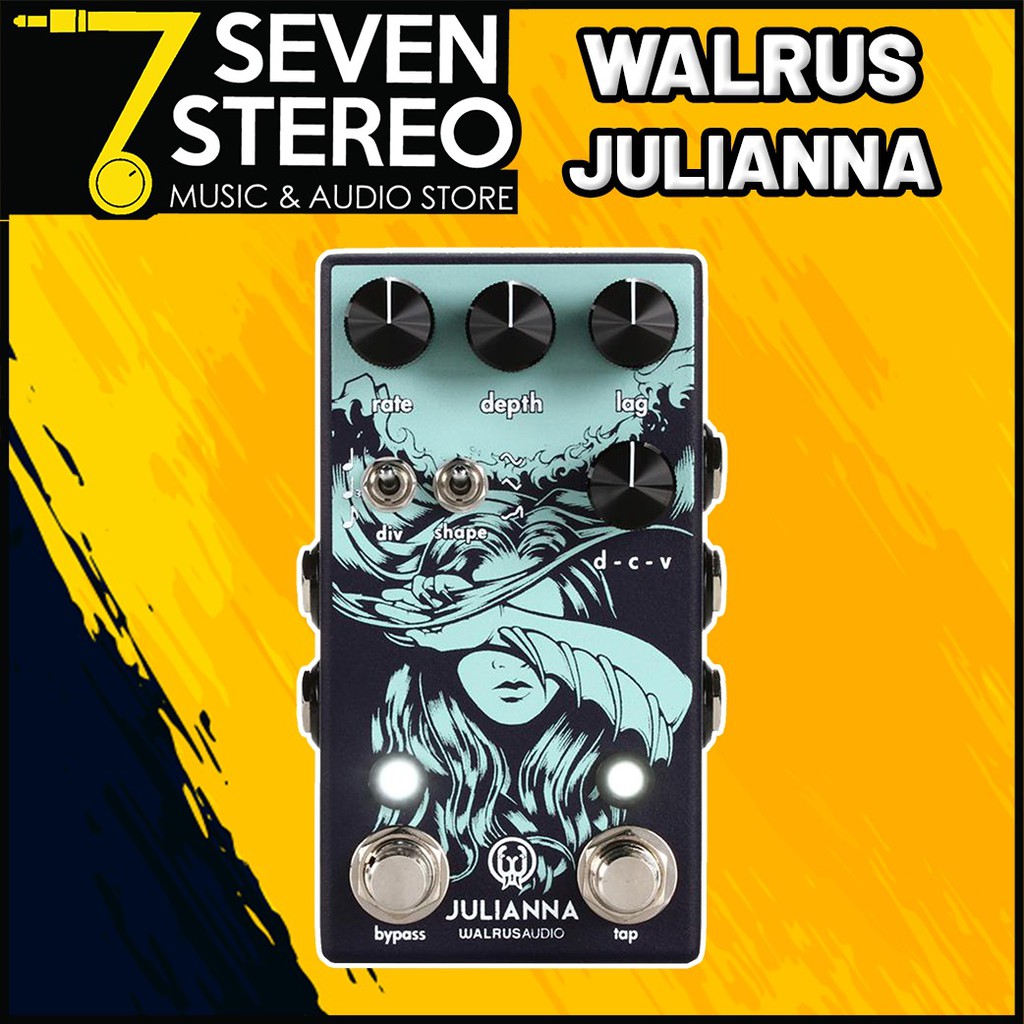 Walrus Audio Julianna Stereo Chorus Vibrato Guitar Effects Pedal