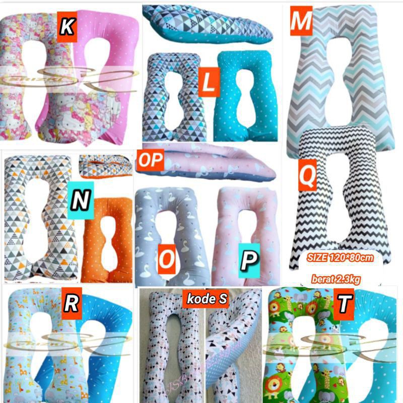 Bantal ibu hamil RESLETING terlaris 2 sisi motif tebal padat empuk dan nyaman ada ukuran jumbo premium free tas di link lainnya bisa kirim instan live