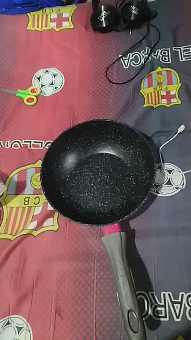 Wajan Granite Bolde Super Pan Wok 24cm Blackpink Induksi 24 Cm Bolde 24cm Wok Bolde