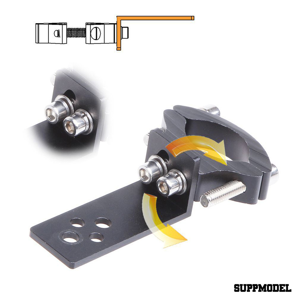 Spm Tg11 Bracket Dudukan Lampu Sein Motor Adjustable Bahan Aluminum Alloy Anti Gores