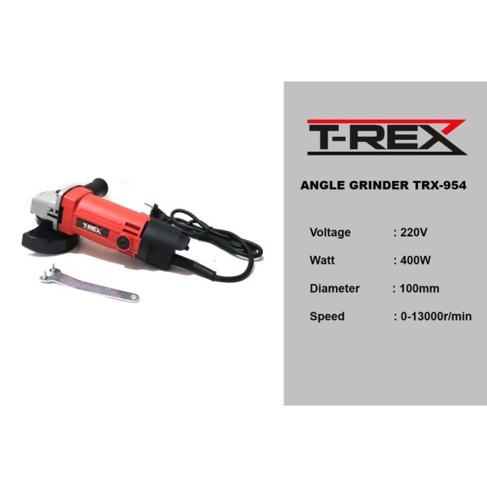 Mesin gerinda tangan 4&quot; T-REX TR 954 angle grinder gerinda Cutting Poles dan Grinding Gerinda tangan/listrik MURAH BISA COD!!!