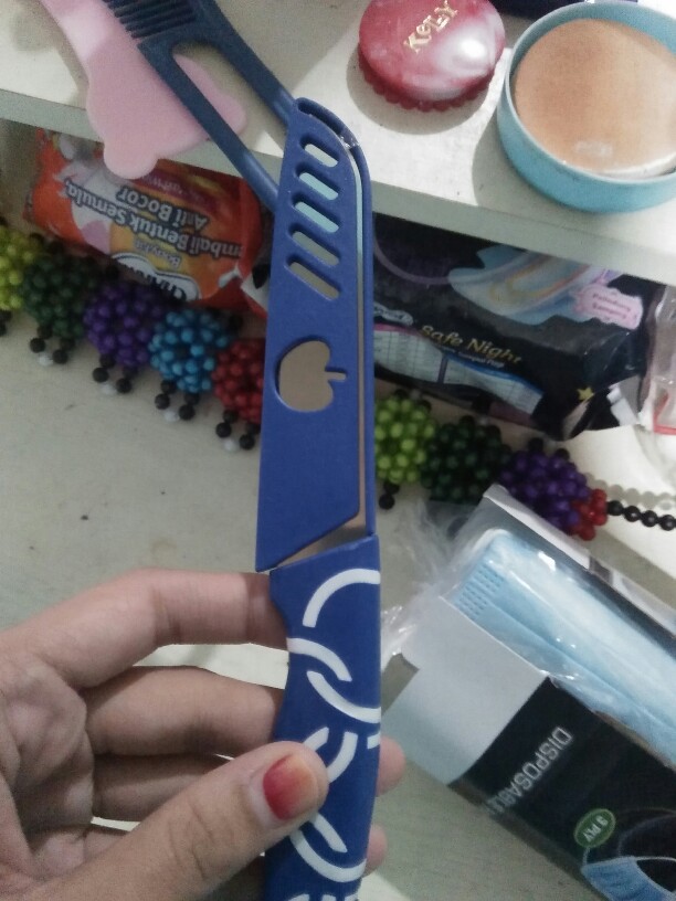 Pisau Buah Sayur Makanan Kitchen Set Stainless Steel Knife Dapur Unik / Pisau Apel