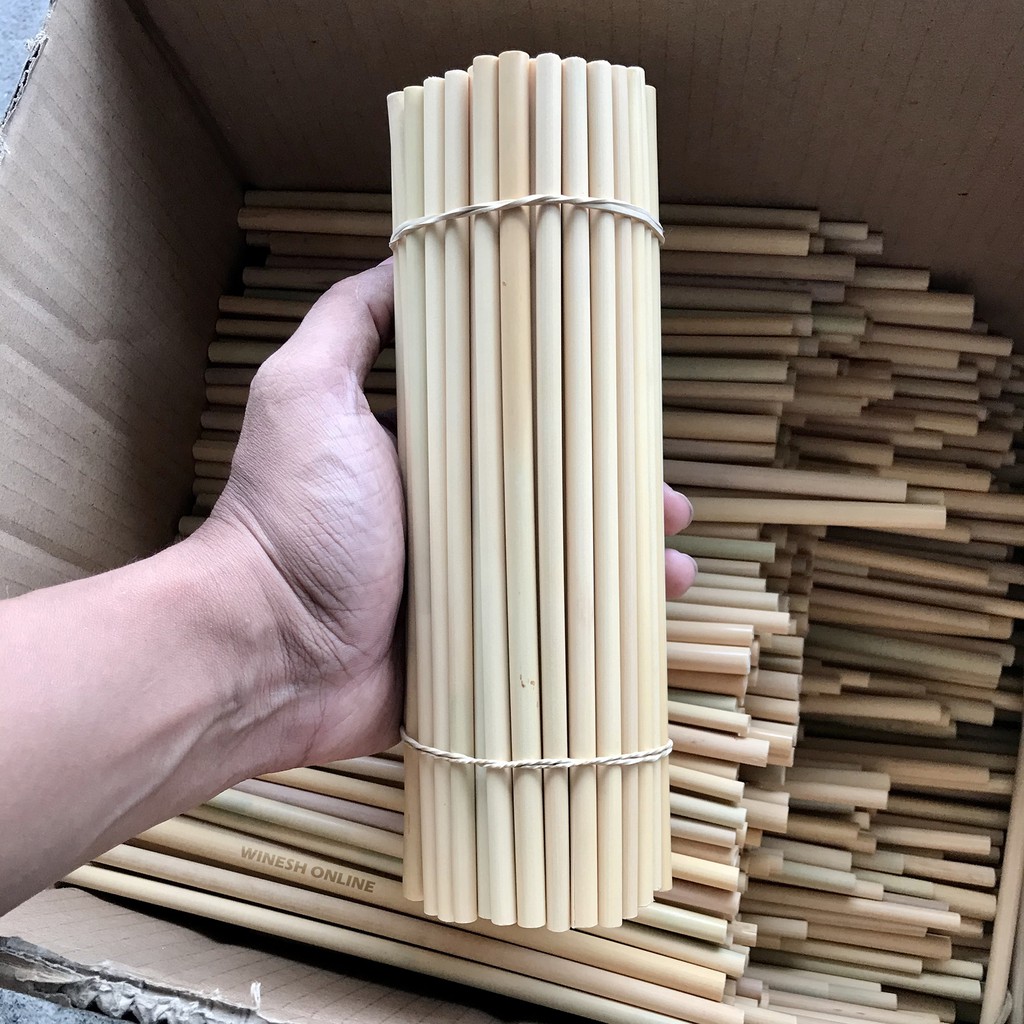 Sedotan Bambu 3 Ukuran / Bamboo Straw
