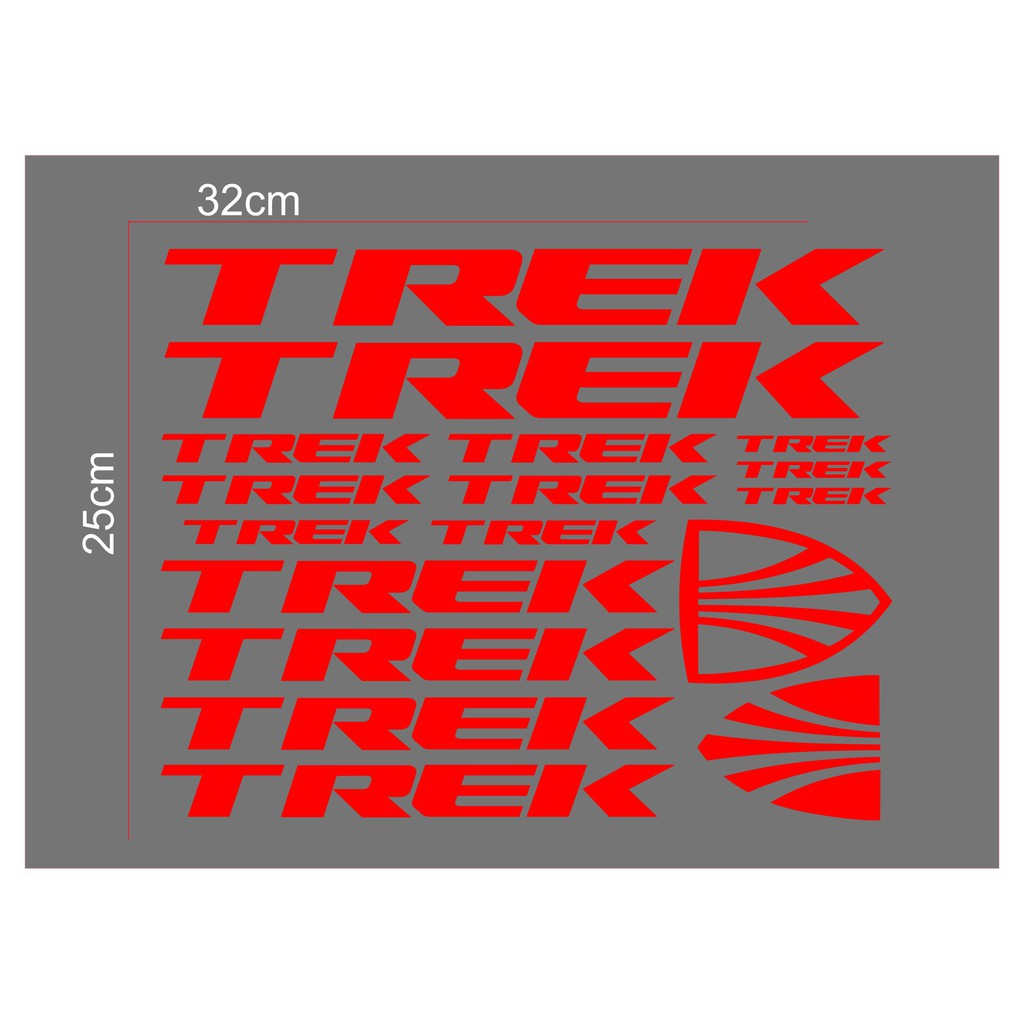 sticker cutting sepeda trek/cutting sticker shimano/sticker sepeda