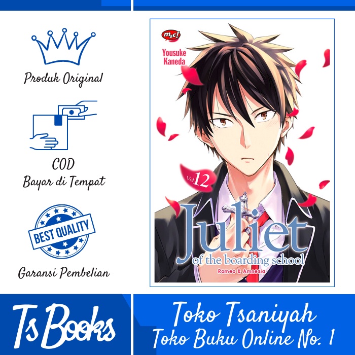 Buku Komik Anime Juliet of The Boarding School 12 Yousuke Kaneda Manga Manhwa Romance Romantis Roman