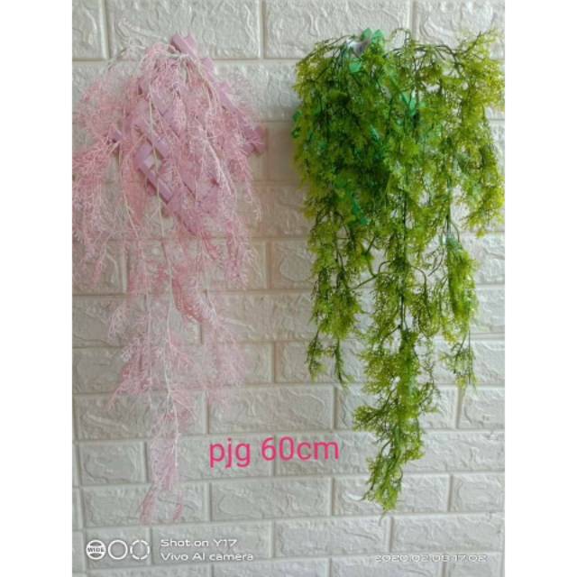 Hiasan bunga rambat plastik