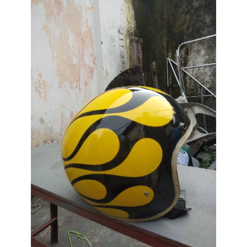 HELM CUSTOM FLAME BASIC HELM CARGLOSS