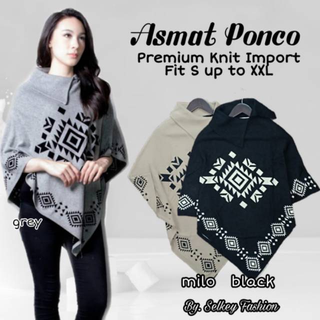 Baju wanita murah Asmat Ponco