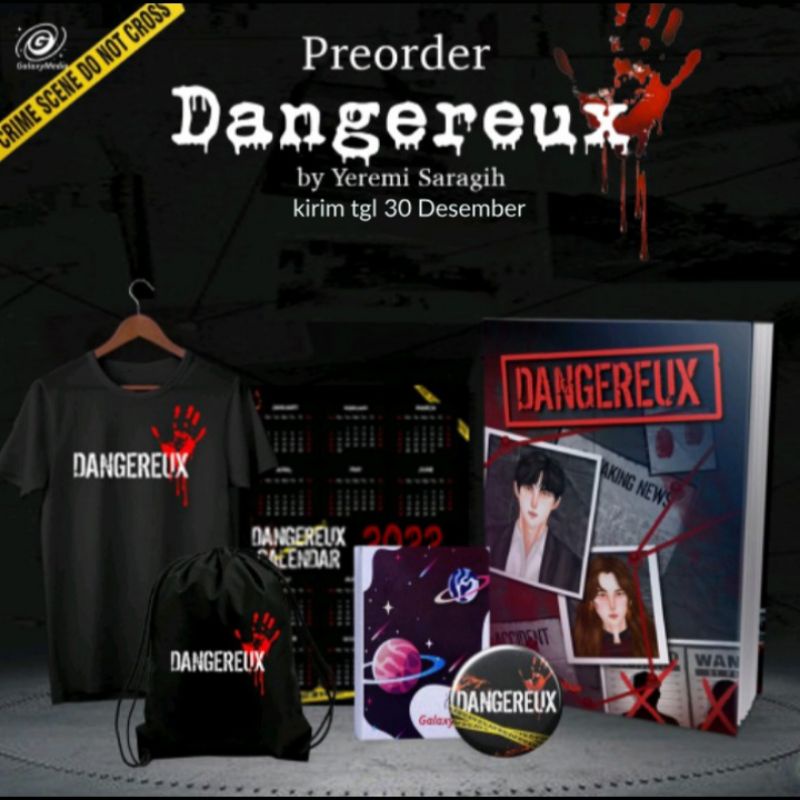 NOVEL DANGEREUX + Bonus - Galaxy (original 100%)