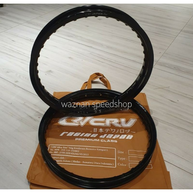 VELG RING 18 UKURAN 160×185 RING 18 MERK CRV JAPAN