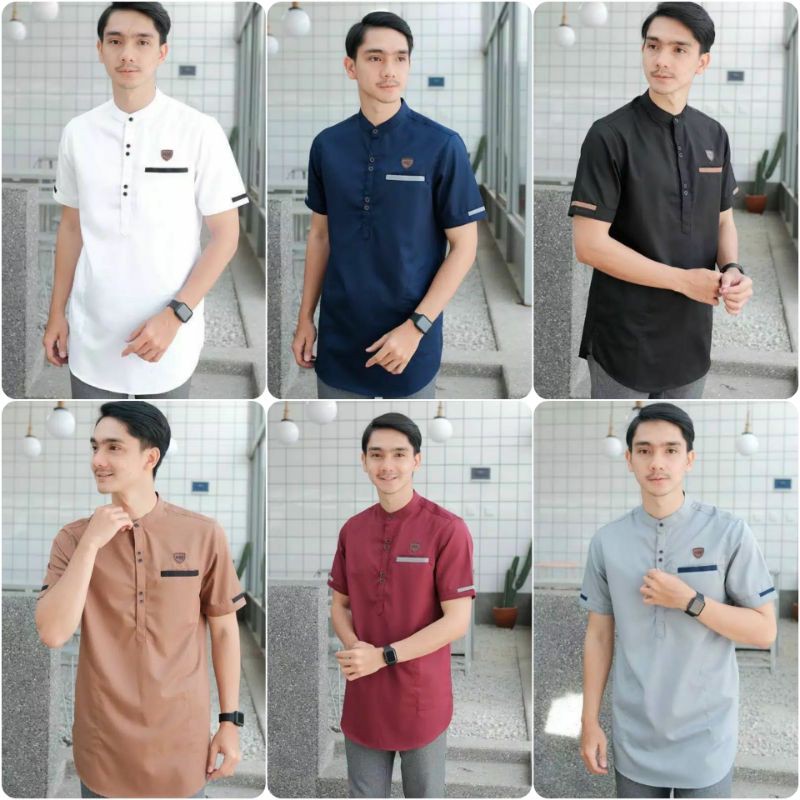 BAJU KOKO DEWASA KURTA TERLARIS - BAJU MUSLIM PRIA - BUSANA MUSLIM - BAJU KOKO PRIA