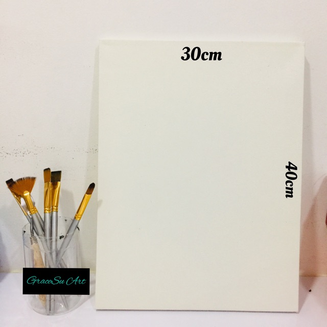 

Kanvas putih bersih uk30x40-kanvas lukis-kanvas