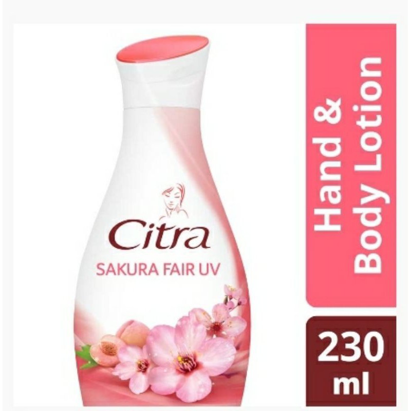 CITRA Hand and Body Lotion Sakura Fair UV 230ml