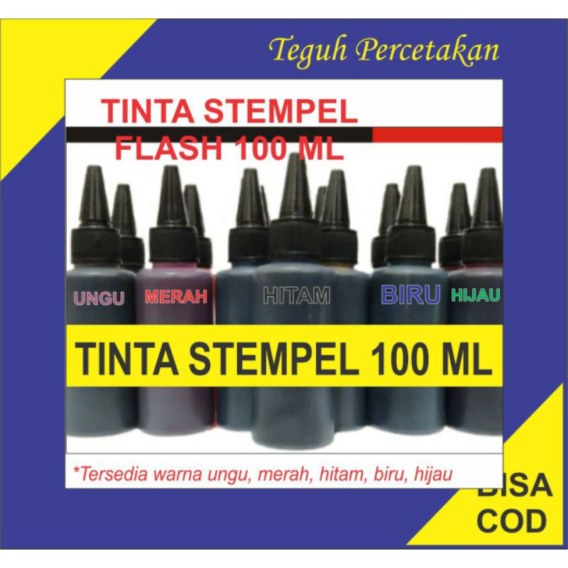 

TINTA STEMPEL FLASH 100 ML