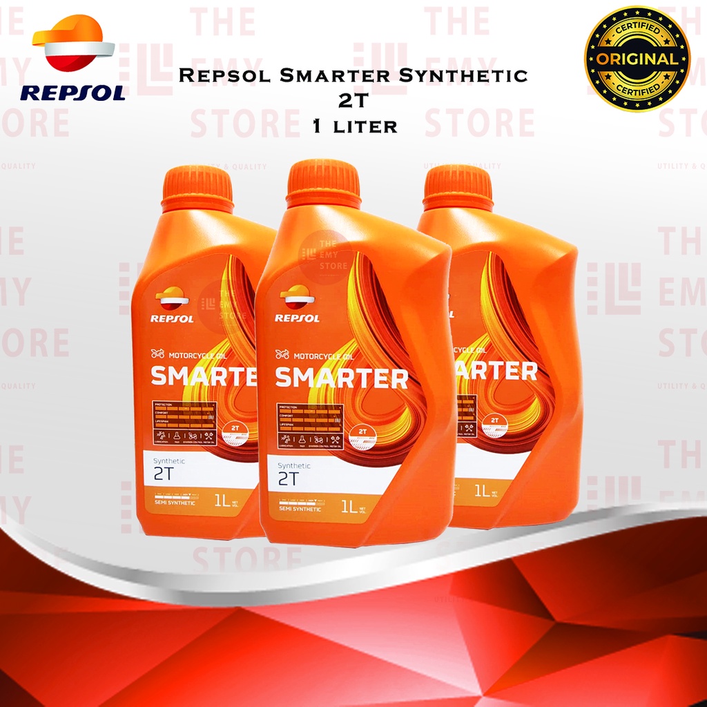 Oli Repsol 2T / Oli Samping Motor 2Tak 1 Liter