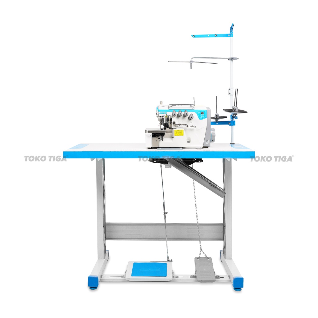 Mesin Obras 4 Benang JACK JK- E4S -4 / JK E4 S Direct Drive Servo