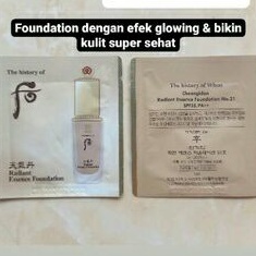 the history of whoo radiant essence foundation shade 21