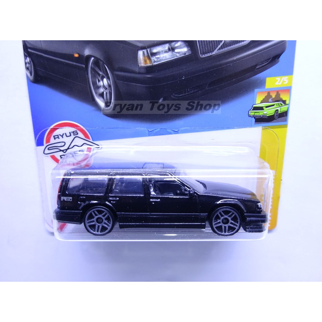 Hot Wheels Volvo 850 Estate Hitam