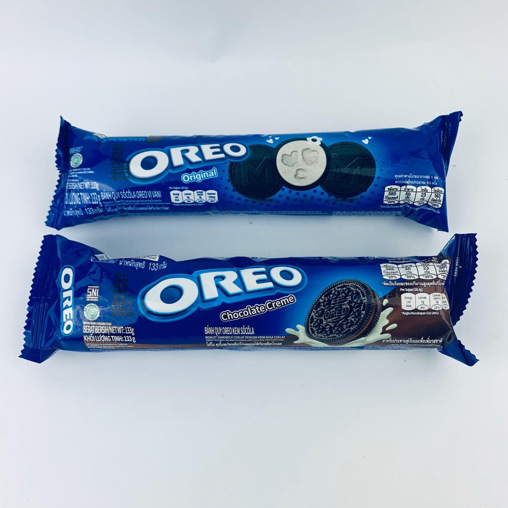 BISKUIT OREO ORIGINAL &amp; OREO CHOCOLATE 138g / 119,6g