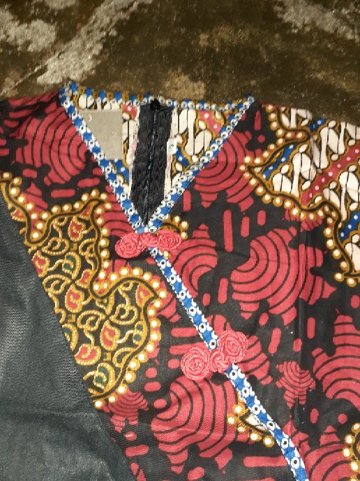 Blouse Batik Kombinasi