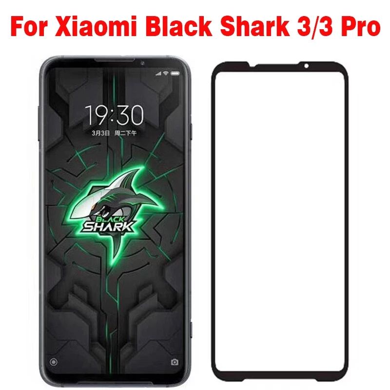 Tempered Glass Black Shark 3/3 Pro Full Cover 2.5D Blackshark