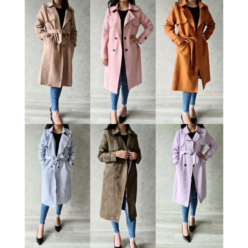 Coat Jessica Suede Outer Premium Import ( prewed bromo winter jaket