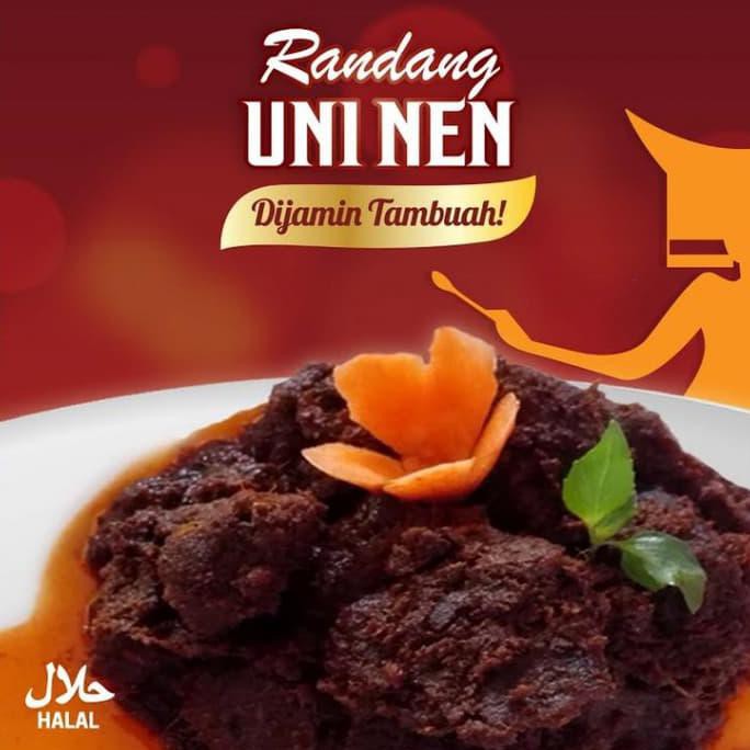 

TERPOPULER Rendang Daging Sapi UNI NEN Empuk Super Lezat No MSG 300gr MURAH