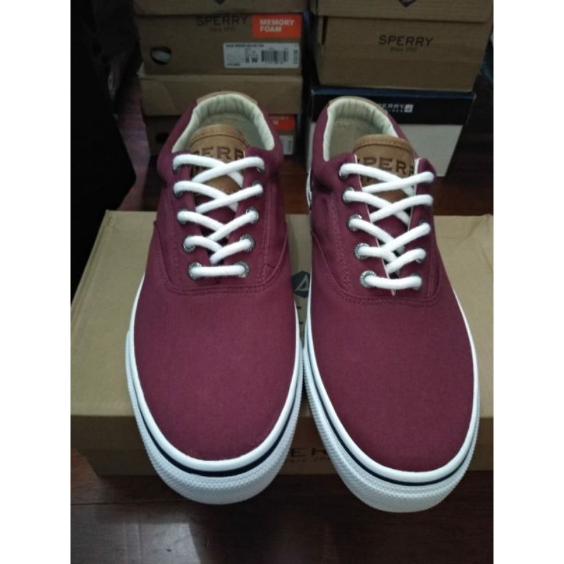SEPATU / SNEAKERS Sperry CVO Varsity Burgundy