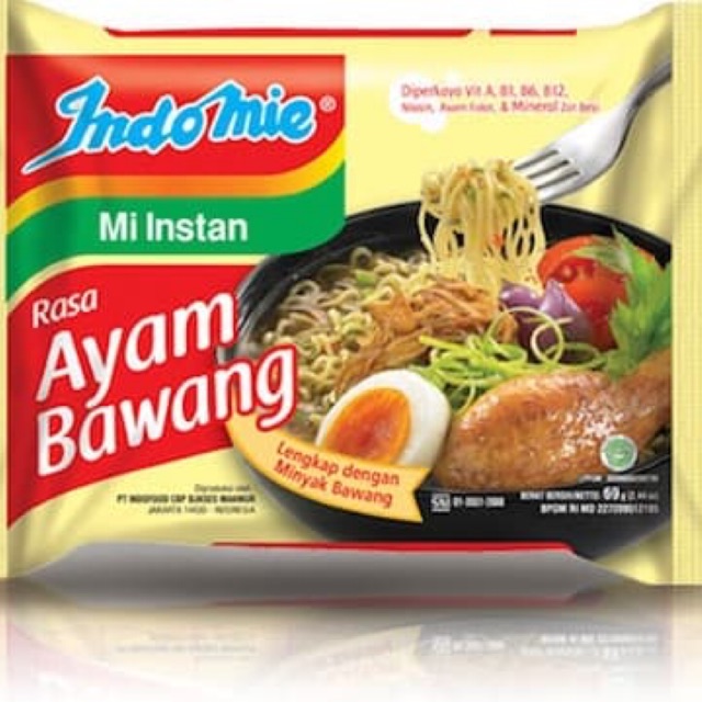 

[ISI 5 BIJI] Indomie Kuah Ayam Bawang 69gr