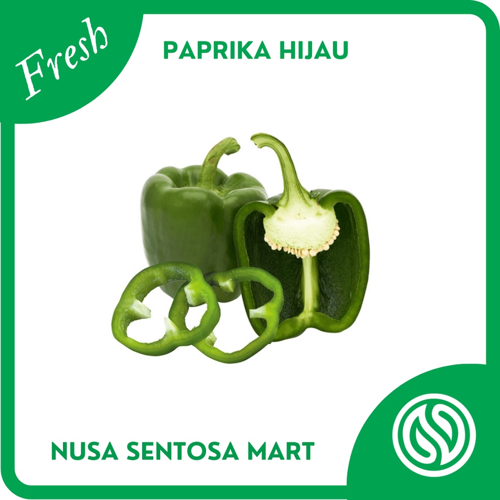 

Sayur Paprika Hijau Segar – 500 g