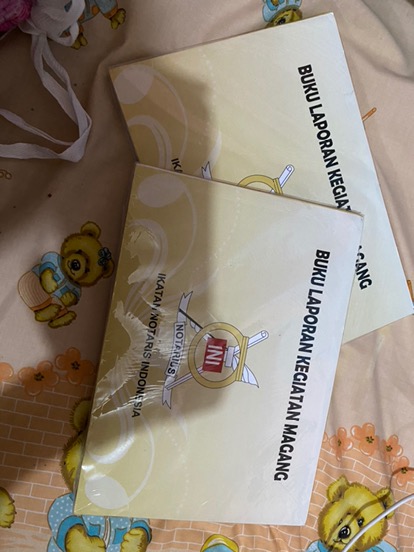 Terlaris Harga Promo Stok Terbatas Buku Laporan Kegiatan Magang Magang Notaris Calon Notaris Shopee Indonesia